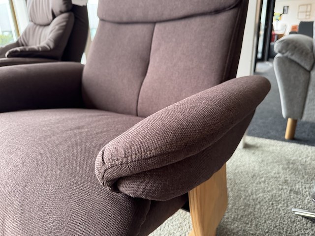 Relaxfauteuil, bruin - afbeelding 4 van  4