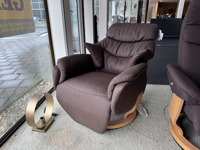 Relaxfauteuil, bruin - afbeelding 2 van  4