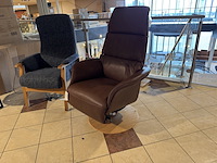 Relaxfauteuil, bruin - afbeelding 2 van  3