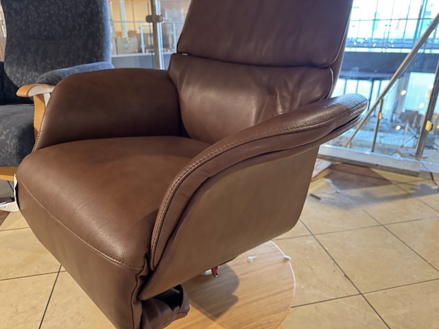 Relaxfauteuil, bruin - afbeelding 3 van  3