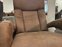 Relaxfauteuil cognac, geweven, cognac - afbeelding 6 van  6