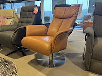 Relaxfauteuil, cognac