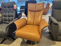 Relaxfauteuil, cognac - afbeelding 3 van  5