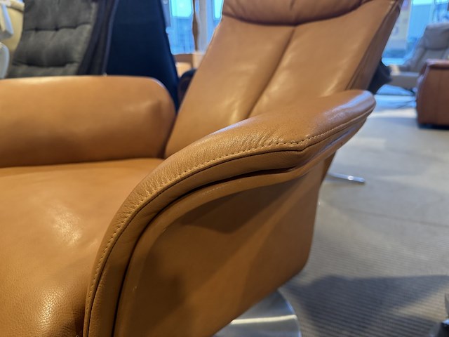 Relaxfauteuil, cognac - afbeelding 4 van  5