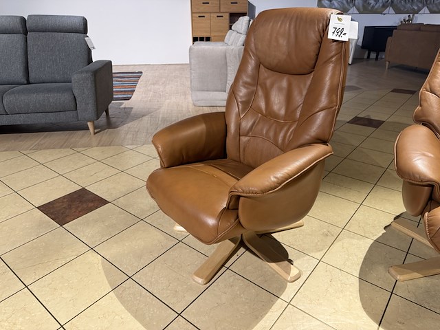 Relaxfauteuil, cognac - afbeelding 2 van  4