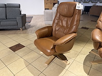 Relaxfauteuil, cognac - afbeelding 2 van  4