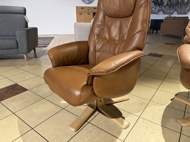 Relaxfauteuil, cognac - afbeelding 3 van  4