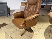 Relaxfauteuil, cognac - afbeelding 3 van  4