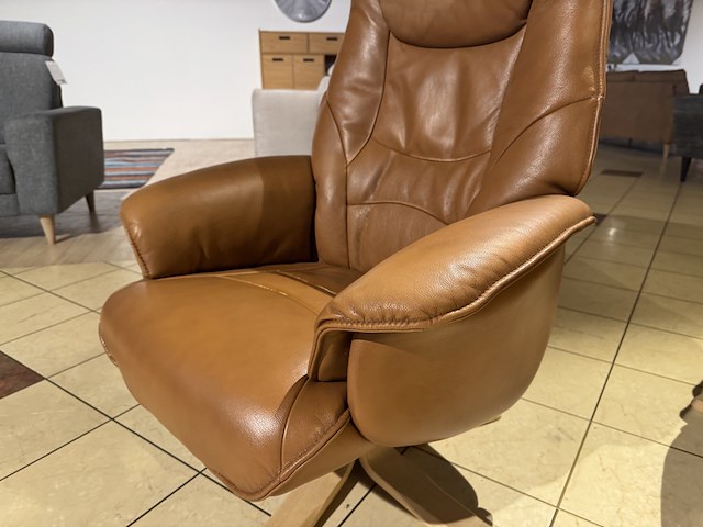 Relaxfauteuil, cognac - afbeelding 4 van  4
