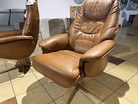 Relaxfauteuil, cognac - afbeelding 2 van  5
