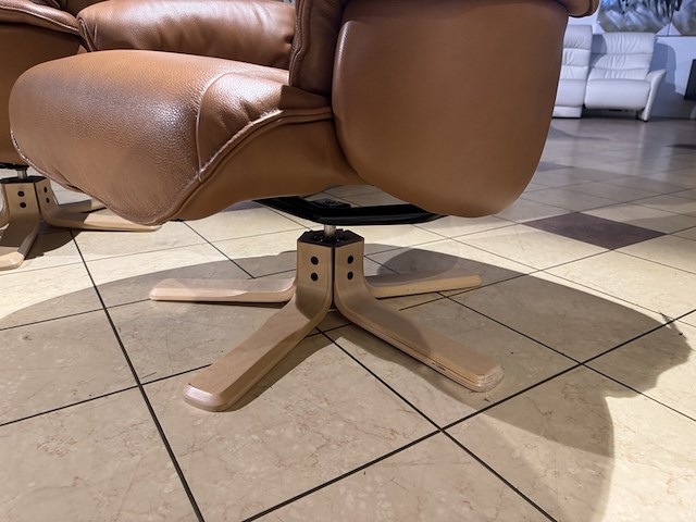 Relaxfauteuil, cognac - afbeelding 3 van  5