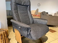 Relaxfauteuil, donker grijs - afbeelding 3 van  5