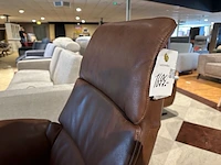 Relaxfauteuil draai elektrisch verstelbaar knudsen, donker bruin - afbeelding 7 van  8