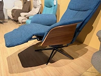 Relaxfauteuil, elektrisch verstelbaar, design blauw - afbeelding 3 van  7