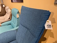 Relaxfauteuil, elektrisch verstelbaar, design blauw - afbeelding 7 van  7