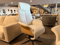 Relaxfauteuil, elektrisch verstelbaar, design wit - afbeelding 4 van  7