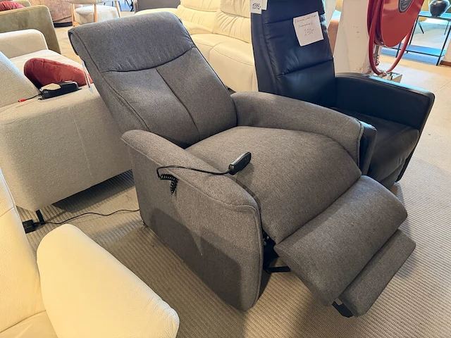 Relaxfauteuil, elektrisch verstelbaar grijs - afbeelding 1 van  8