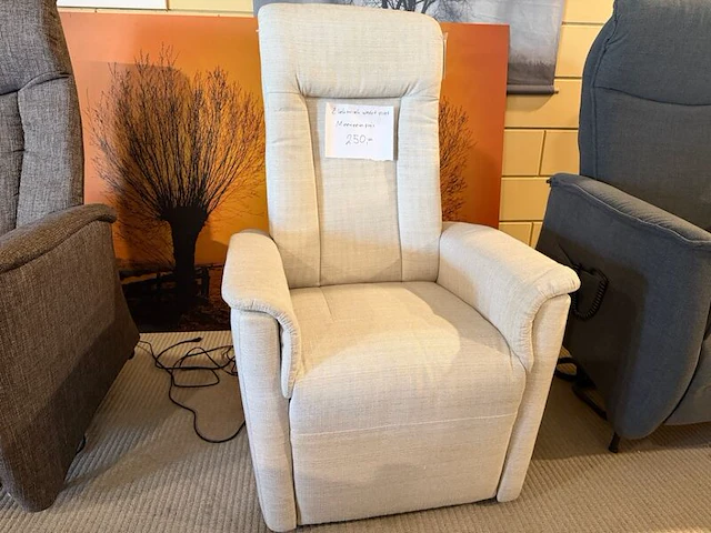 Relaxfauteuil, elektrisch verstelbaar grijs - afbeelding 2 van  5