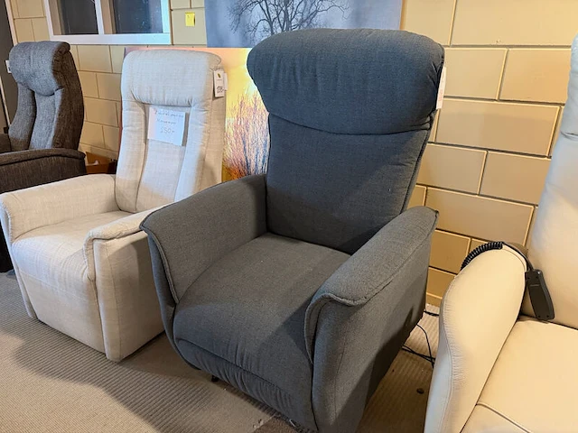 Relaxfauteuil, elektrisch verstelbaar grijs - afbeelding 1 van  10