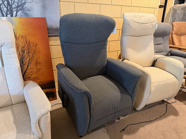 Relaxfauteuil, elektrisch verstelbaar grijs - afbeelding 3 van  10