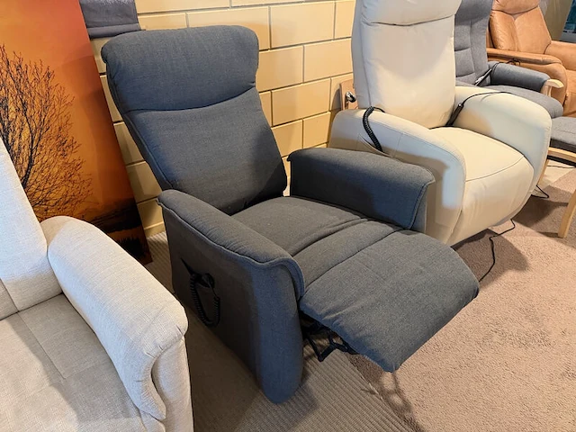 Relaxfauteuil, elektrisch verstelbaar grijs - afbeelding 7 van  10