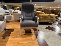 Relaxfauteuil elektrisch verstelbaar, maat medium knudsen, grijs - afbeelding 3 van  10