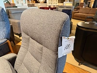 Relaxfauteuil elektrisch verstelbaar, maat medium sta op functie knudsen, grijs - afbeelding 6 van  7