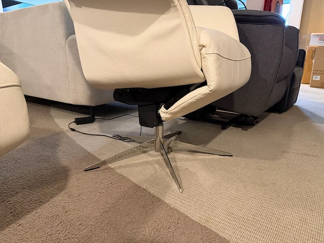 Relaxfauteuil, elektrisch verstelbaar wit - afbeelding 5 van  8