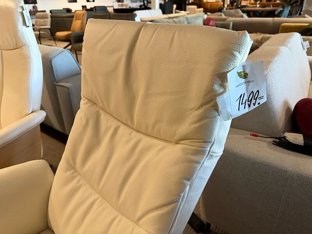 Relaxfauteuil, elektrisch verstelbaar wit - afbeelding 8 van  8