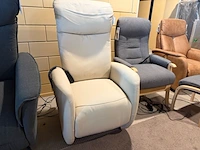Relaxfauteuil, elektrisch verstelbaar wit - afbeelding 2 van  7