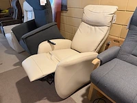 Relaxfauteuil, elektrisch verstelbaar wit - afbeelding 7 van  7