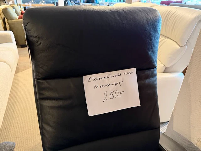 Relaxfauteuil, elektrisch verstelbaar zwart - afbeelding 6 van  7