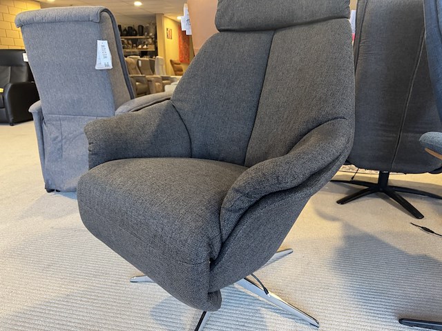 Relaxfauteuil, grijs - afbeelding 2 van  5
