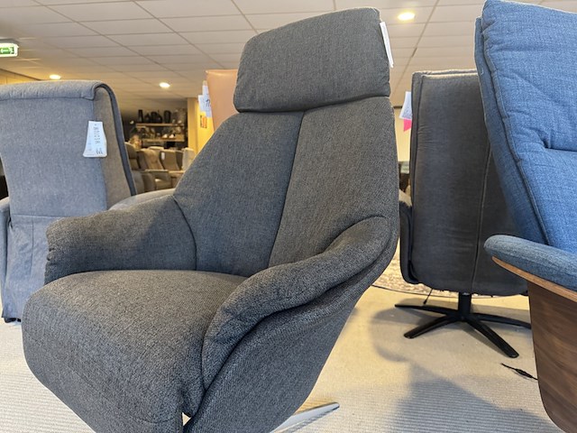 Relaxfauteuil, grijs - afbeelding 3 van  5
