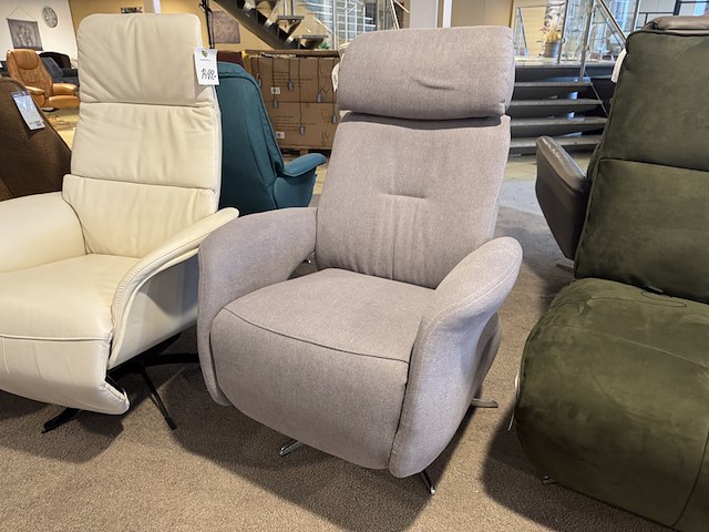 Relaxfauteuil, grijs - afbeelding 3 van  5