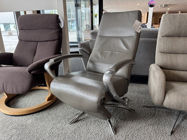 Relaxfauteuil, grijs - afbeelding 2 van  4