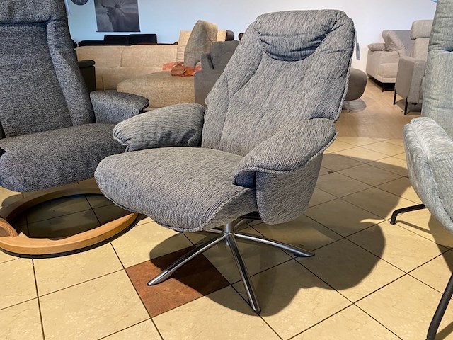 Relaxfauteuil, grijs - afbeelding 1 van  5