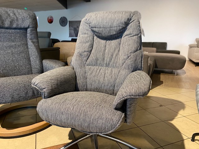Relaxfauteuil, grijs - afbeelding 3 van  5