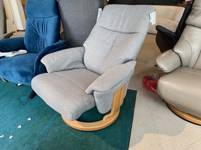 Relaxfauteuil, grijs - afbeelding 1 van  4