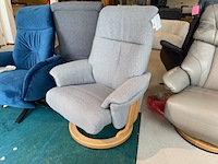 Relaxfauteuil, grijs - afbeelding 2 van  4
