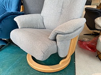 Relaxfauteuil, grijs - afbeelding 3 van  4