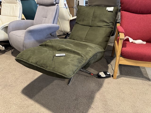 Relaxfauteuil, groen - afbeelding 1 van  5