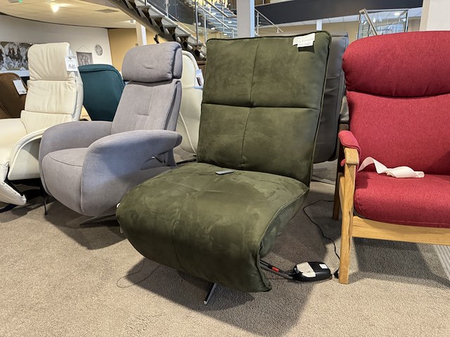 Relaxfauteuil, groen - afbeelding 4 van  5