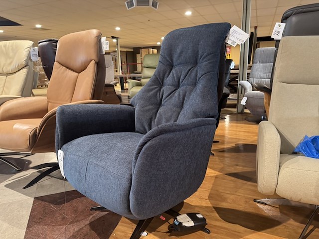 Relaxfauteuil, hjort knudsen, blauw - afbeelding 1 van  5