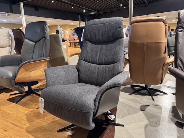 Relaxfauteuil, hjort knudsen, grijs - afbeelding 3 van  4