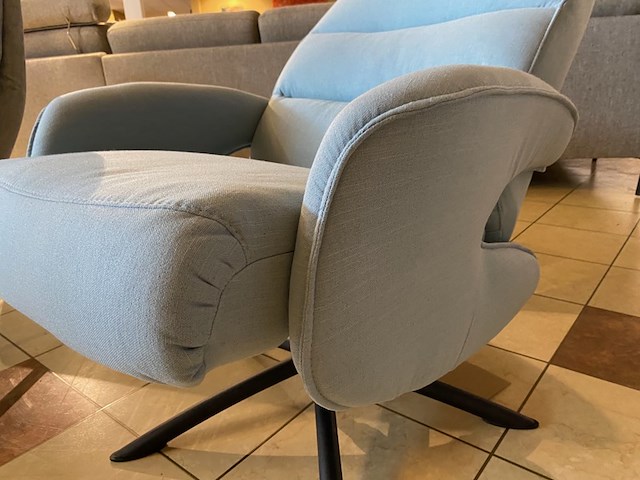 Relaxfauteuil, lichtblauw - afbeelding 3 van  5