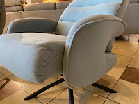 Relaxfauteuil, lichtblauw - afbeelding 3 van  5