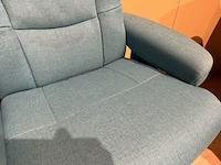 Relaxfauteuil, manueel verstelbaar blauw - afbeelding 5 van  6