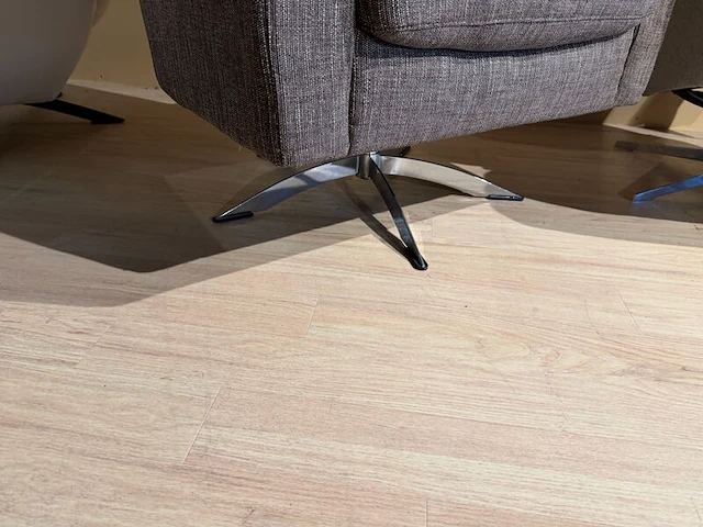 Relaxfauteuil, manueel verstelbaar d.m.v. gasveer grijs - afbeelding 6 van  8