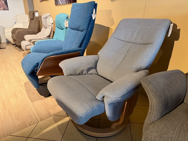 Relaxfauteuil, manueel verstelbaar grijs - afbeelding 1 van  5